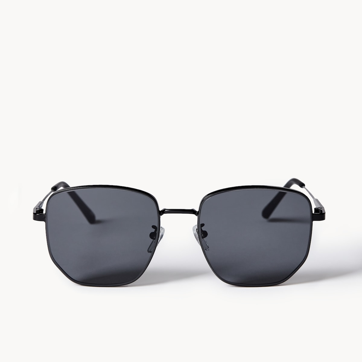 Lunettes de soleil hexagonales pour hommes