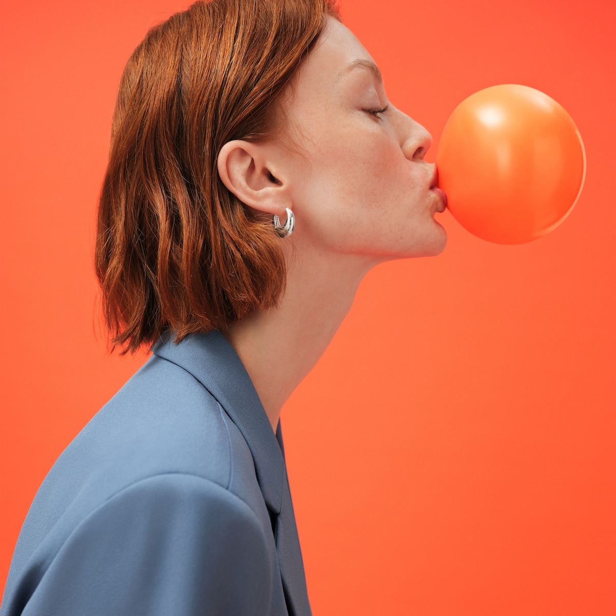 Petites croles de style Huggie