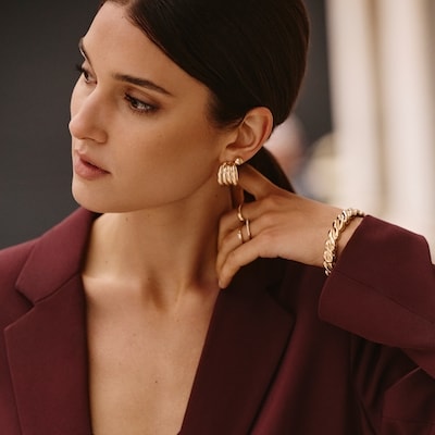Joe Fresh Duo Stud & C-Hoop Earrings 1 ea, $14.00/1ea