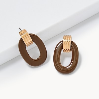 Joe Fresh Oval Link Earrings 1 ea, $12.00/1ea