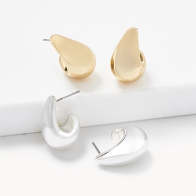 Joe Fresh Duo Teardrop Earrings 1 ea, $14.00/1ea