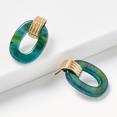Joe Fresh Oval Link Earrings 1 ea, $12.00/1ea