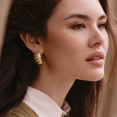Joe Fresh Large Textured Scoop Earrings 1 ea, $12.00/1ea