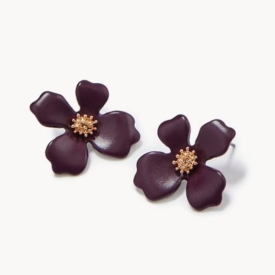 Joe Fresh Matte Flower Earrings 1 ea, $12.00/1ea