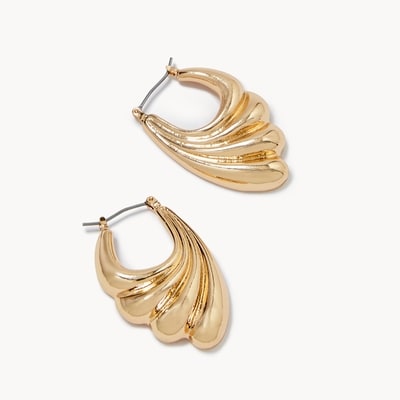 Joe Fresh Wing Hoop Earrings 1 ea, $12.00/1ea