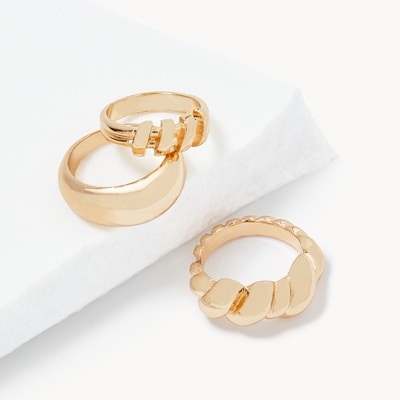 Joe Fresh 3-Piece Stacked Ring Set 1 ea, $12.00/1ea