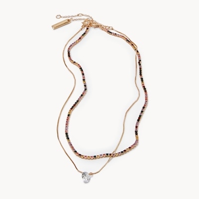 Joe Fresh Collier 2 pièces étagées à pendentif 1 ea, 19,00 $/1ch