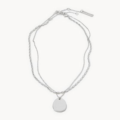 Joe Fresh Collier 2 pièces étagées à pendentif disque 1 ea, 19,00 $/1ch