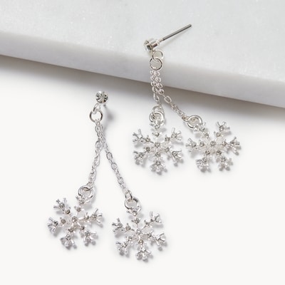 Joe Fresh Pendants d’oreilles en forme de flocon 1 ea, 12,00 $/1ch