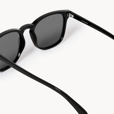 Men's Polarized Square Sunglasses - Black