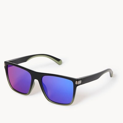 Men's Modern Square Sunglasses