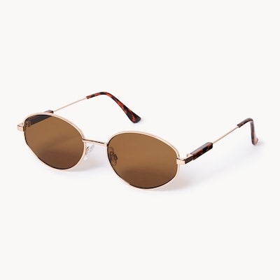 Modern Oval Sunglasses