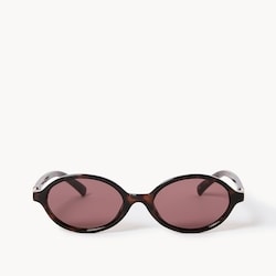 Joe Fresh Lunettes de soleil ovales étroites écaille tortue 1 ea, 16,00 $/1ch