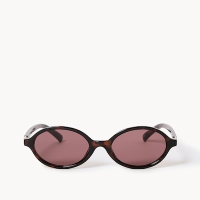 Joe Fresh Lunettes de soleil ovales étroites écaille tortue 1 ea, 16,00 $/1ch