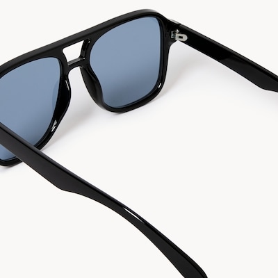 Men's Aviator Sunglasses - Black