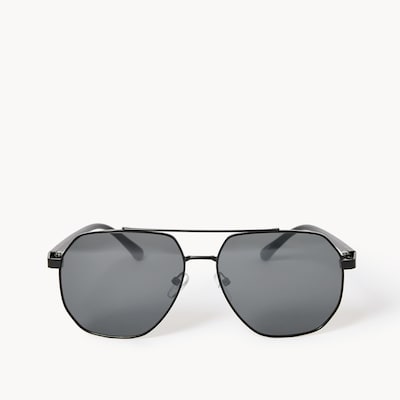 Joe Fresh Lunettes de soleil d’aviateur angulaires, homme 1 ea, 19,00 $/1ch