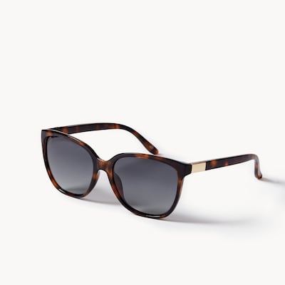 Cat Eye Tortoise Sunglasses - Brown