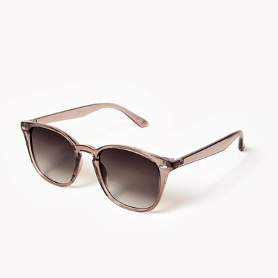 Square Sunglasses - Beige