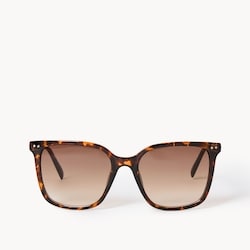 Joe Fresh Lunettes de soleil carrées à écaille de tortue 1 ea, 16,00 $/1ch