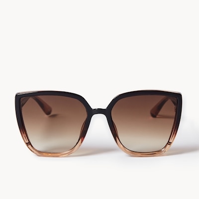 Joe Fresh Lunettes de soleil œil de chat, brun dégradé 1 ea, 19,00 $/1ch