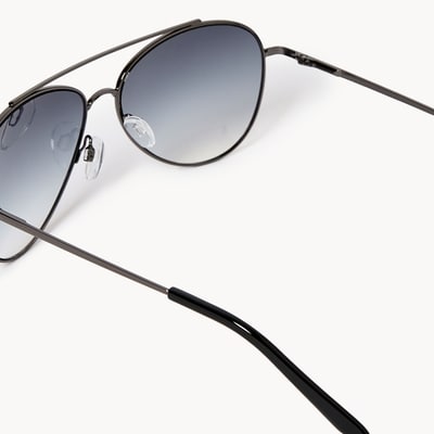 Men's Aviator Sunglasses - Grey