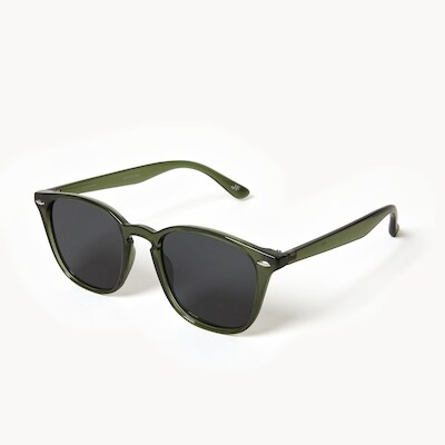 Lunettes de soleil carrées - Vert