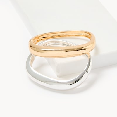 2-Pack Mixed Bangles - Multi