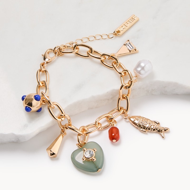 Fish Charm Bracelet