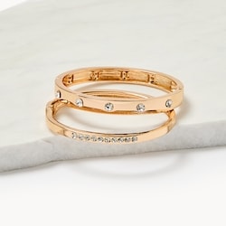 Joe Fresh 2-Pack Crystal Bangles 3 ea, $7.33/1ea