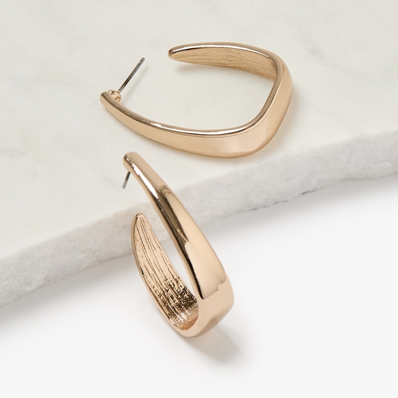 Open Hoop Earrings