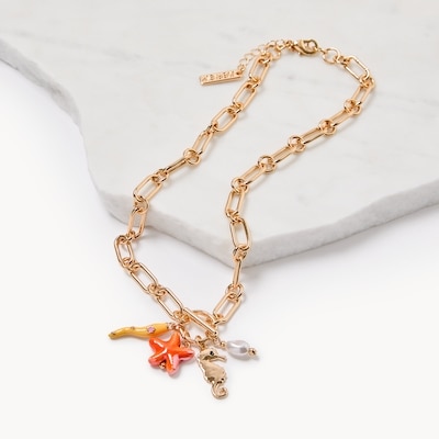 Sea Charm Necklace - Multi