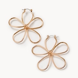 Joe Fresh Wire Flower Earrings - 1 ea | Loblaws
