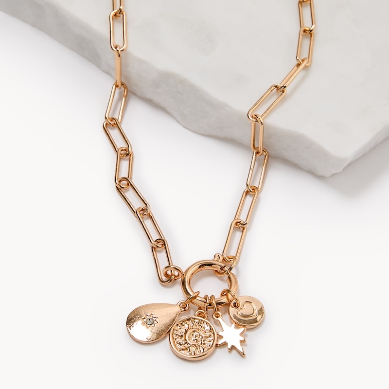 Charm Pendant Necklace