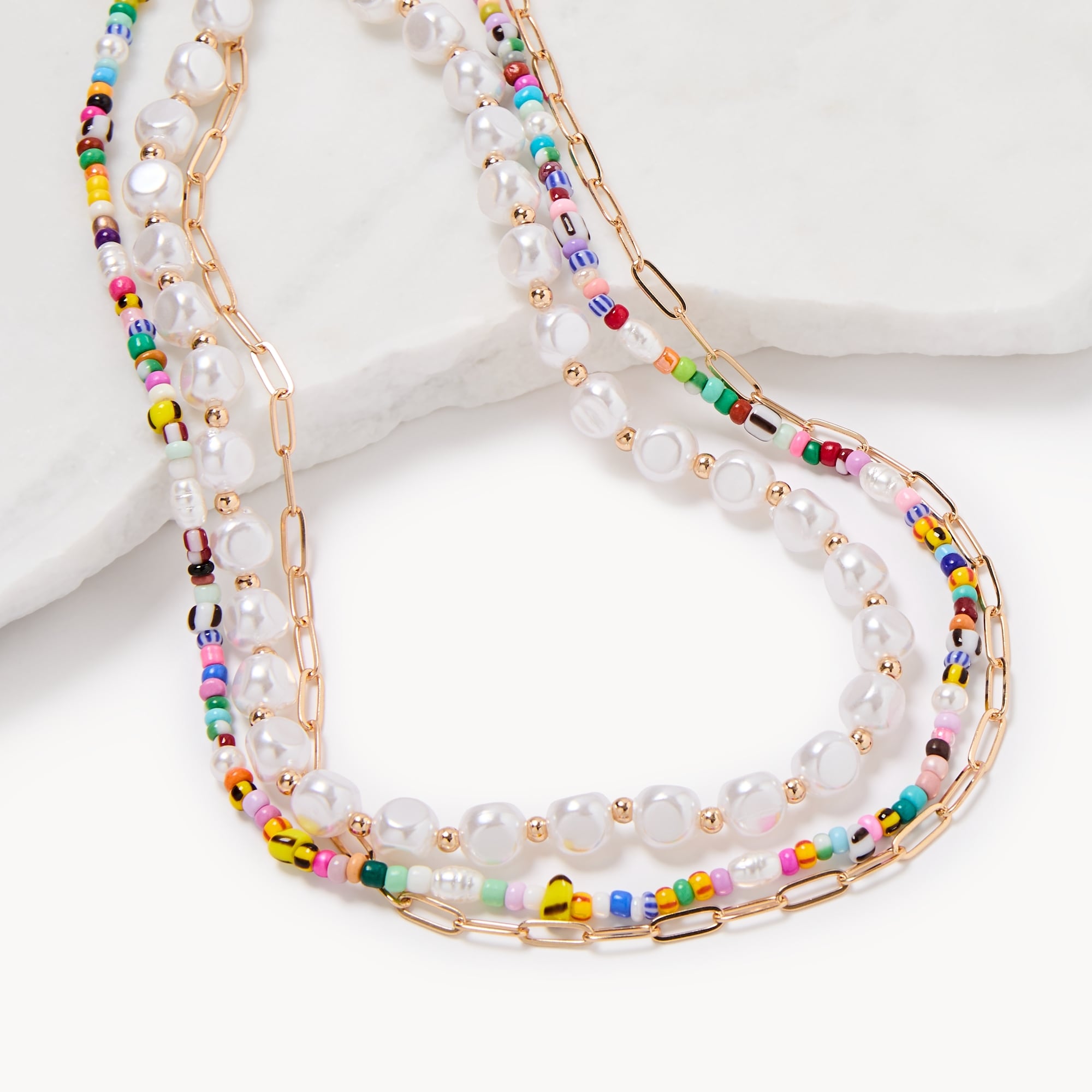 JieDa◇20AW/FRESH PEARL NECKLACE/ネックレス/SV925/WHT/Jie-STD-GD03