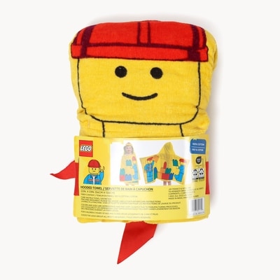 LEGO® Hooded Towel Wrap - Yellow