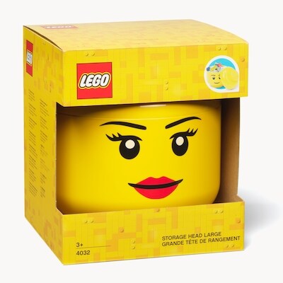 LEGO Tête de rangement LEGO® grand format 1 ea, 20,00 $/1ch