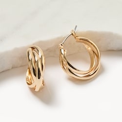 Joe Fresh Anneaux d’oreilles torsadés 1 ea, 8,00 $/1ch