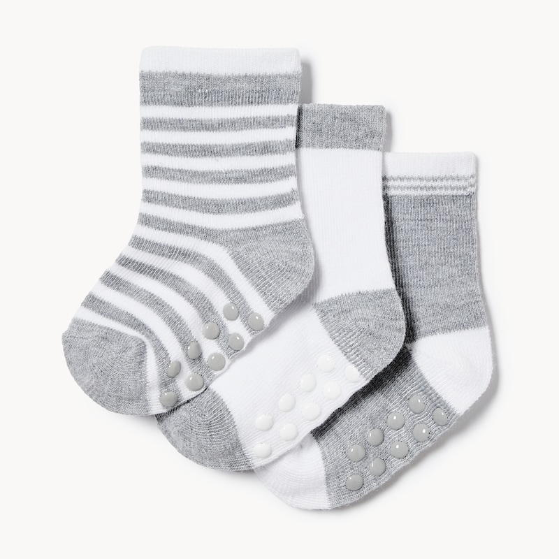 Baby Boys' 3-Pack Crew Socks