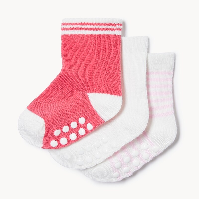 Lot De 2 Chaussettes + Ceintures De Baseball MadSports Stuff - Taille Jeunesse Moyen, Rose Fluo