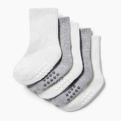 Joe Fresh Ens. de 5 paires de chaussettes tube pour bébés 1 ea, 8,00 $/1ch