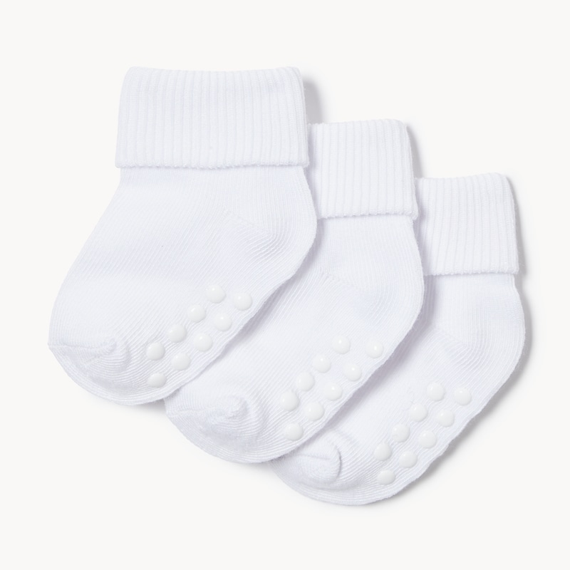 Baby 3-Pack Cuff Socks