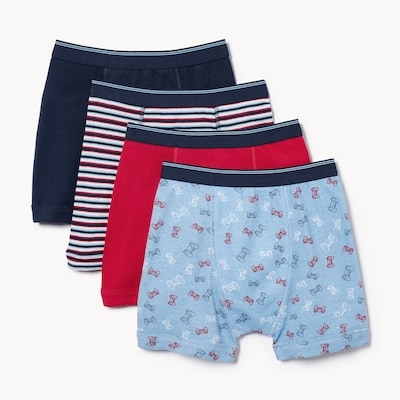 Joe Fresh Ensemble de 4 caleçons boxeurs pour garçons 1 ea, 19,00 $/1ch