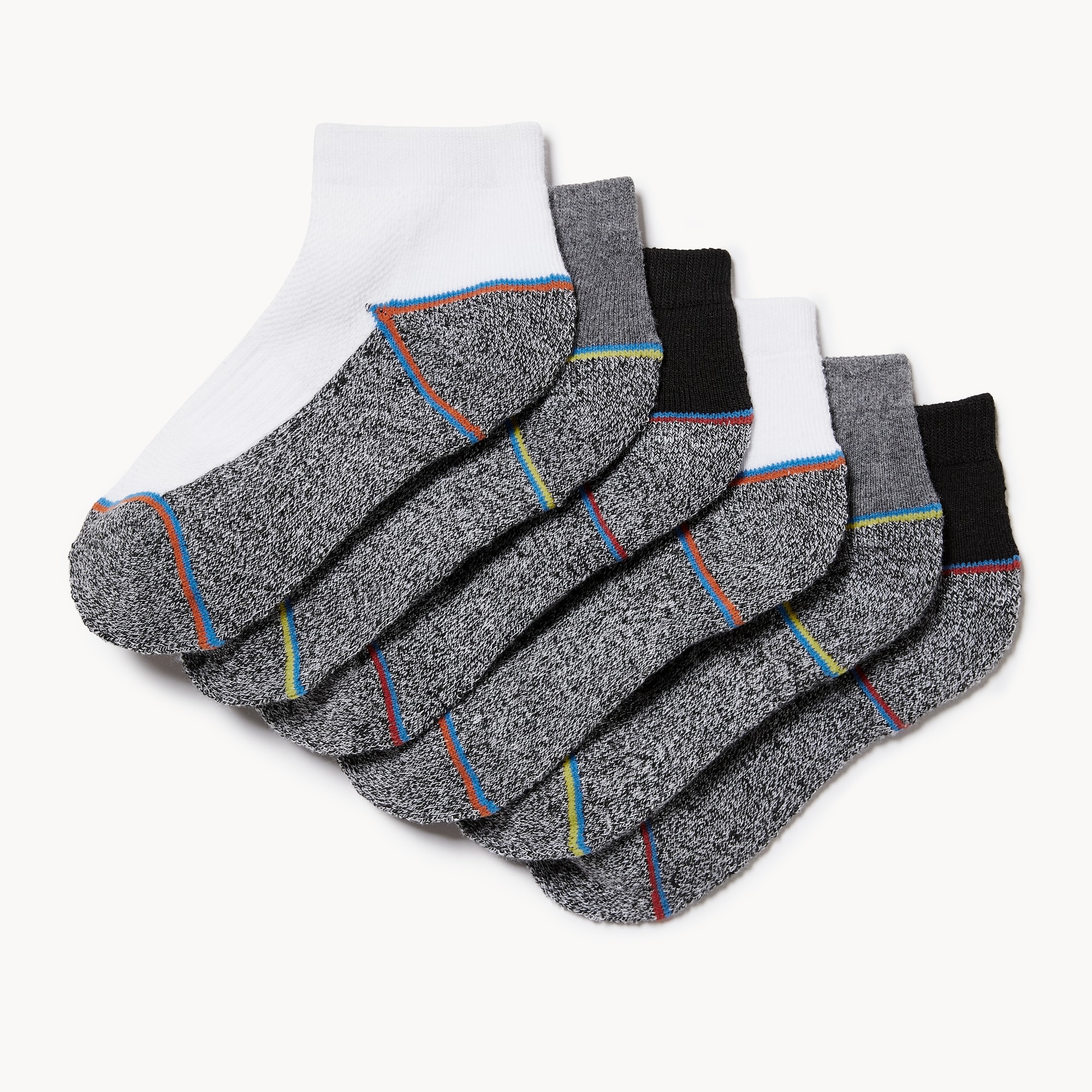 Kid Boys' 6-Pack Low-Cut Socks