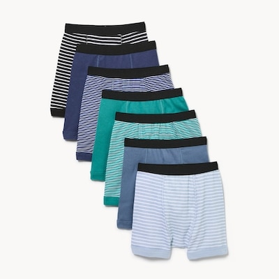 Kid Boys' 7-Pack Boxer Brief - Blue