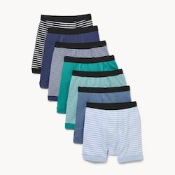 Joe Fresh Ensemble de 7 caleçons boxeurs pour garçons 1 ea, 29,00 $/1ch