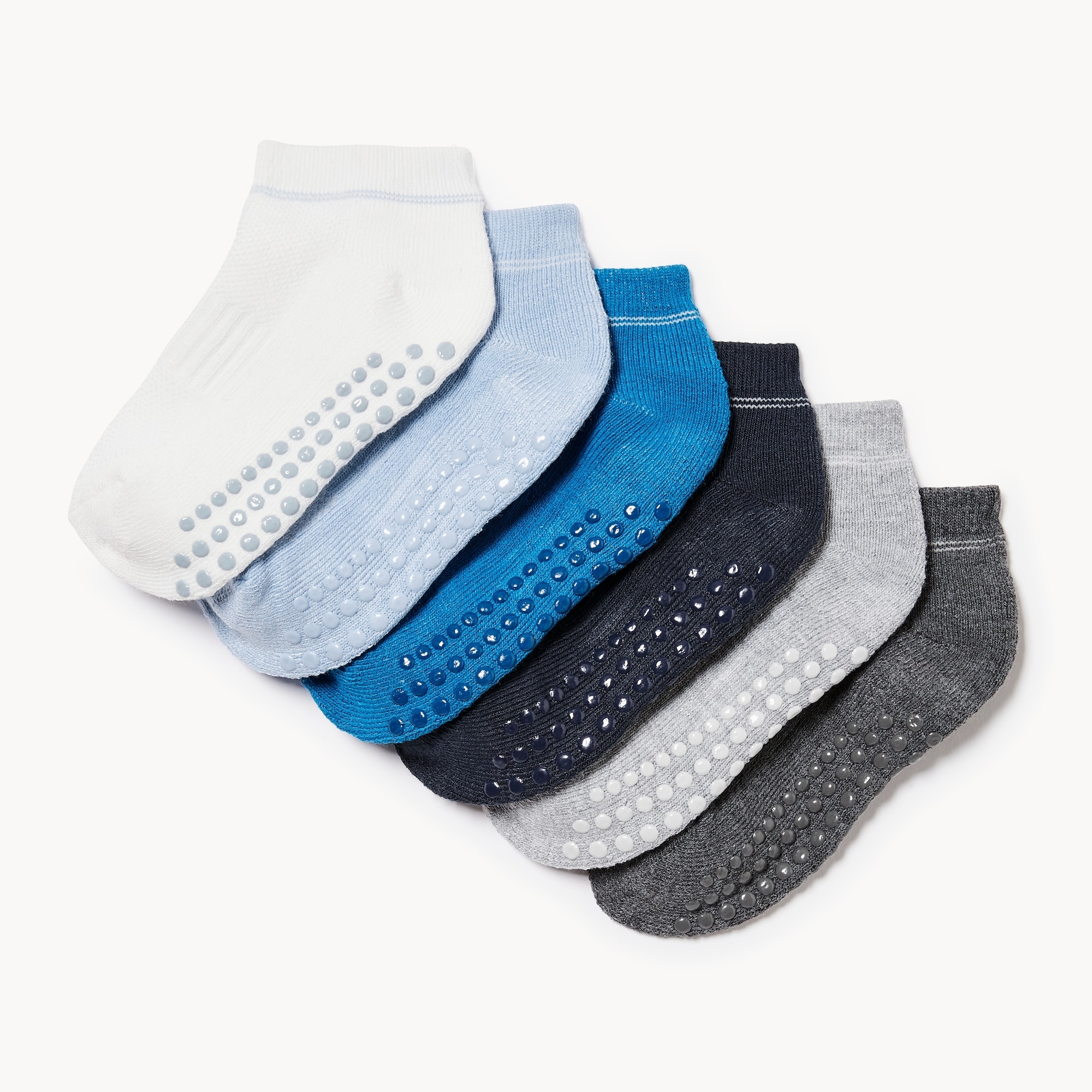 Ens. de 6 paires de socquettes pour petits garçons