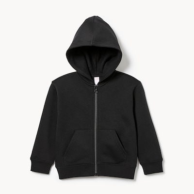 Toddler Boys' Fleece Hoodie - JF Black