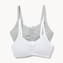 Joe Fresh Kid Girls' 2-Pack Bralette 1 ea, $16.00/1ea