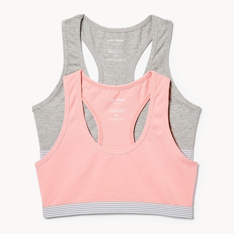 Kid Girls' 2-Pack Racerback Bralette
