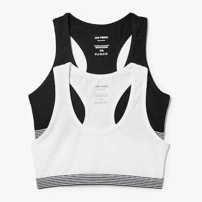 Kid Girls' 2-Pack Racerback Bralette - Print 2